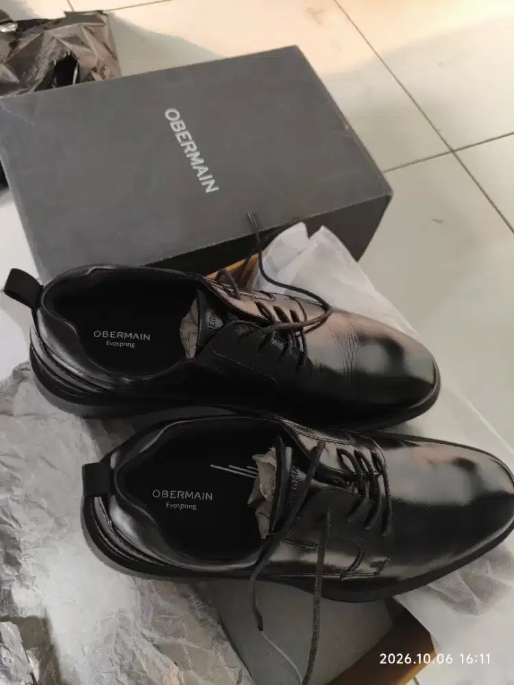Sepatu Pantofel Obermain size 43/28cm