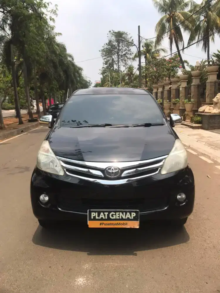Avanza 1.3 G Manual 2015 Hitam Terawat Siap Pakai