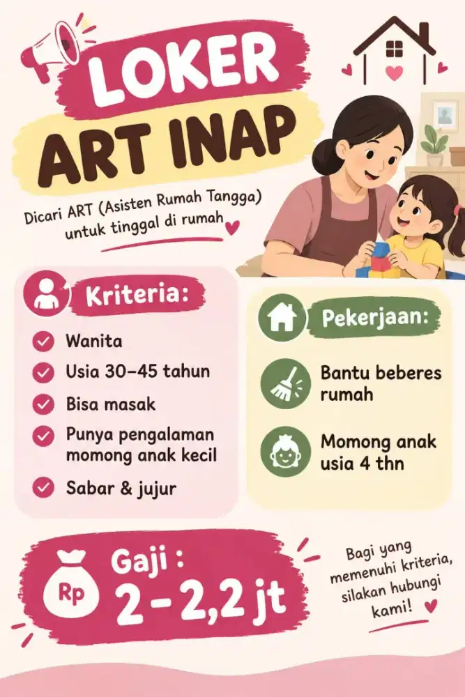 Art momong + beberes
