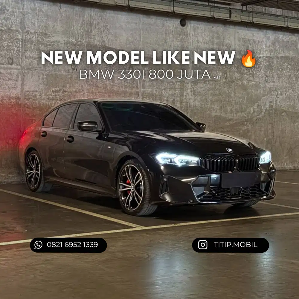 [CASH] BMW 330i M Sport Facelift — iDrive 8 2025