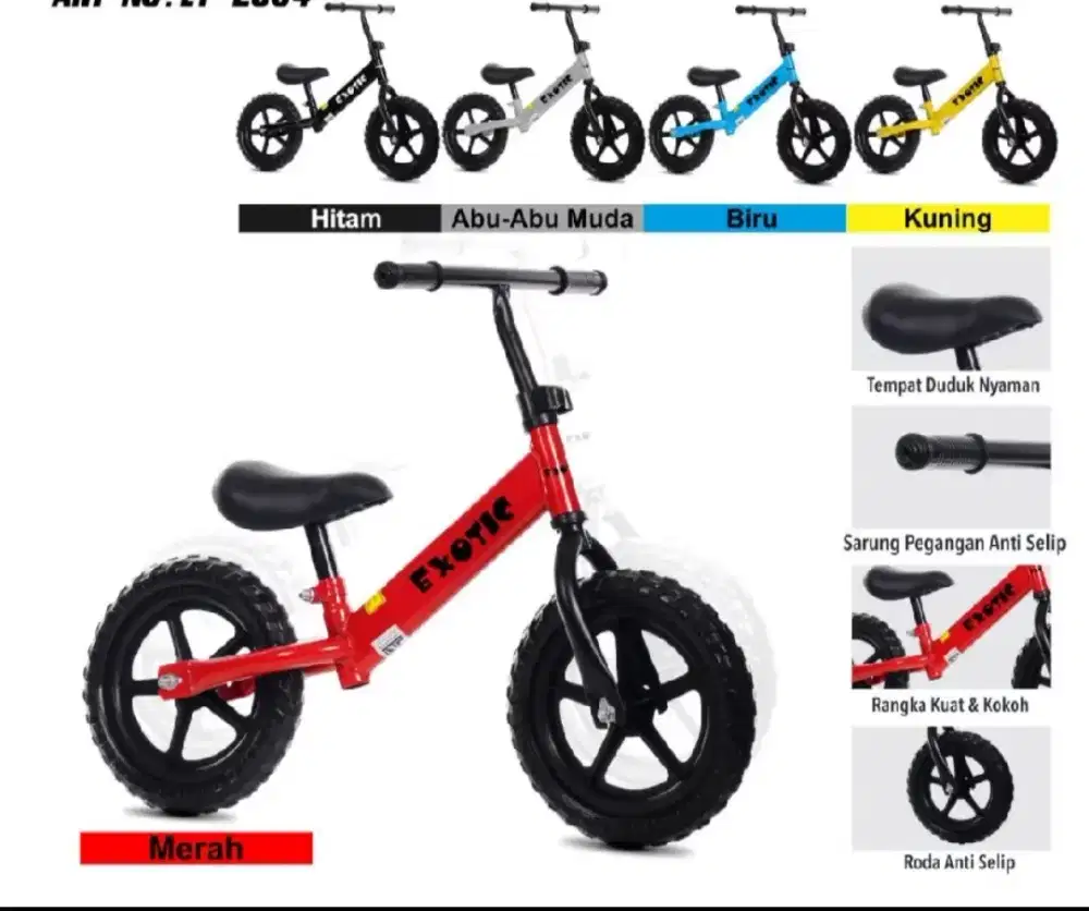 Push bike anak baru