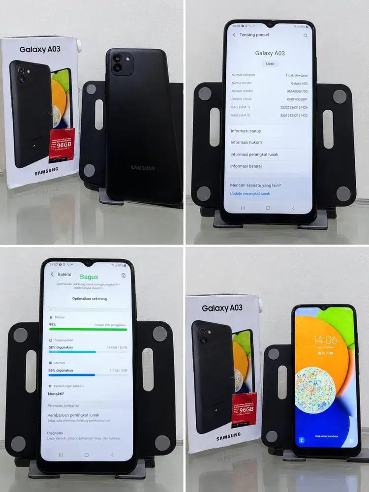 Second Like New Galaxy A03 3/32 Sein