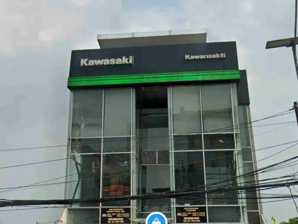 Dijual cepat gedung Ex Showroon motor di kota bekasi