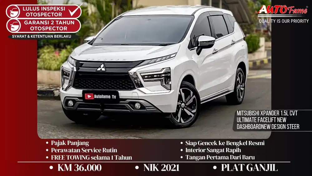 KM36RB Mitsubishi Xpander 1.5L CVT Ultimate FACELIFT NEW DASHBOARD Pem