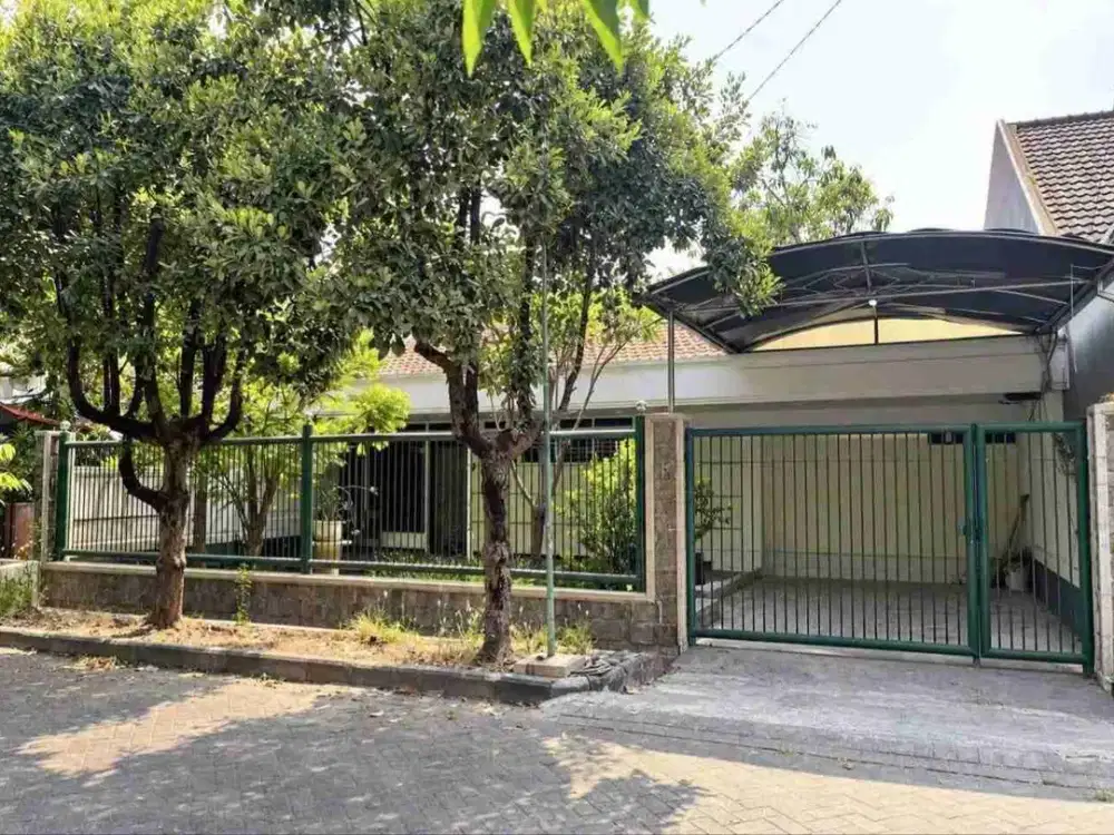 GAYUNGSARI BARAT 8,3 Jutaan/m2 ‼Jual Rumah Lebar 12 dekat Masjid Al Akbar