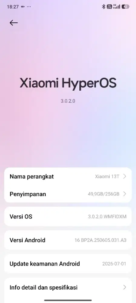 Xiaomi 13t 12/256 resmi Indonesia