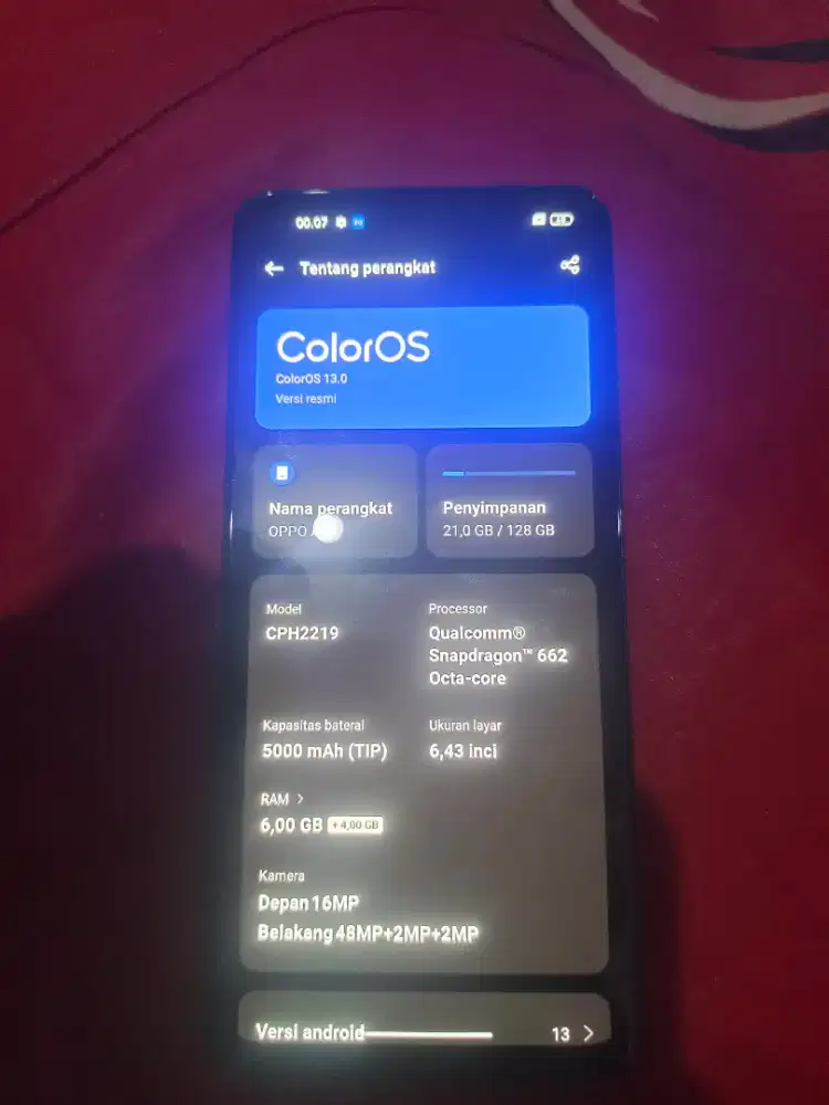 Oppo A74 6/128gb
