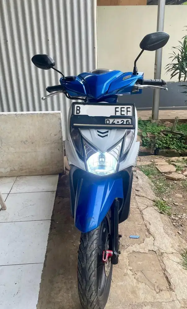 Honda Beat FI eSP 2016 Putih Biru (110cc) - BPKB Ada