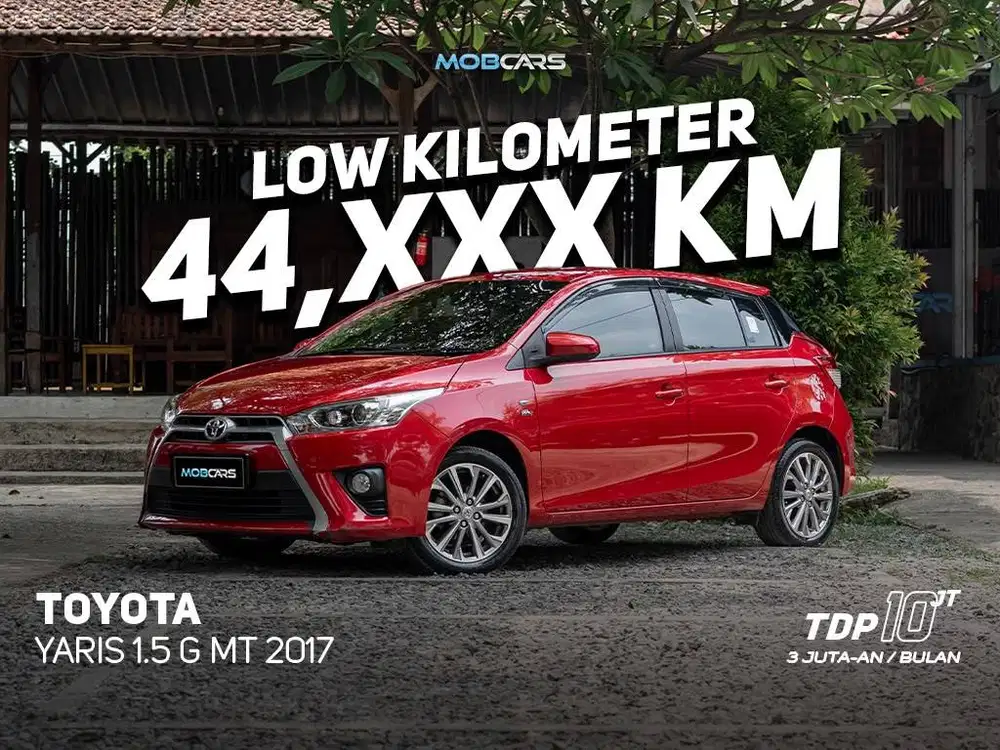 YARIS G MANUAL 2017 KM LOW