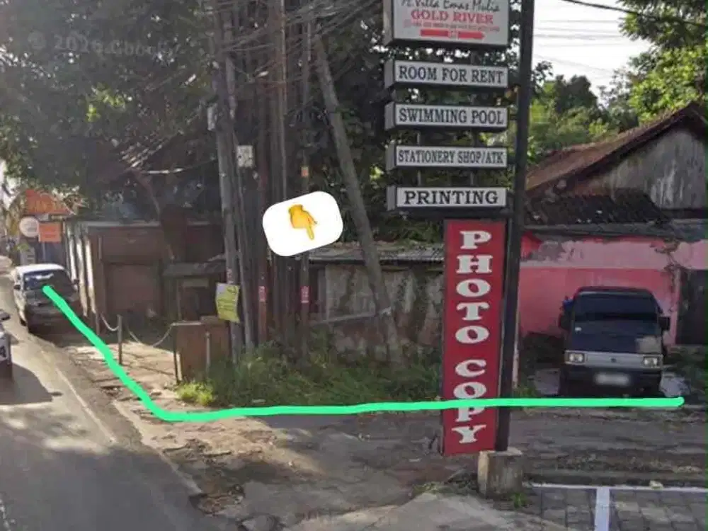 DISEWAKAN TANAH KOMERSIL 40 ARE - JALAN RAYA ULUWATU, UNGASAN - cocok untuk segala usaha
