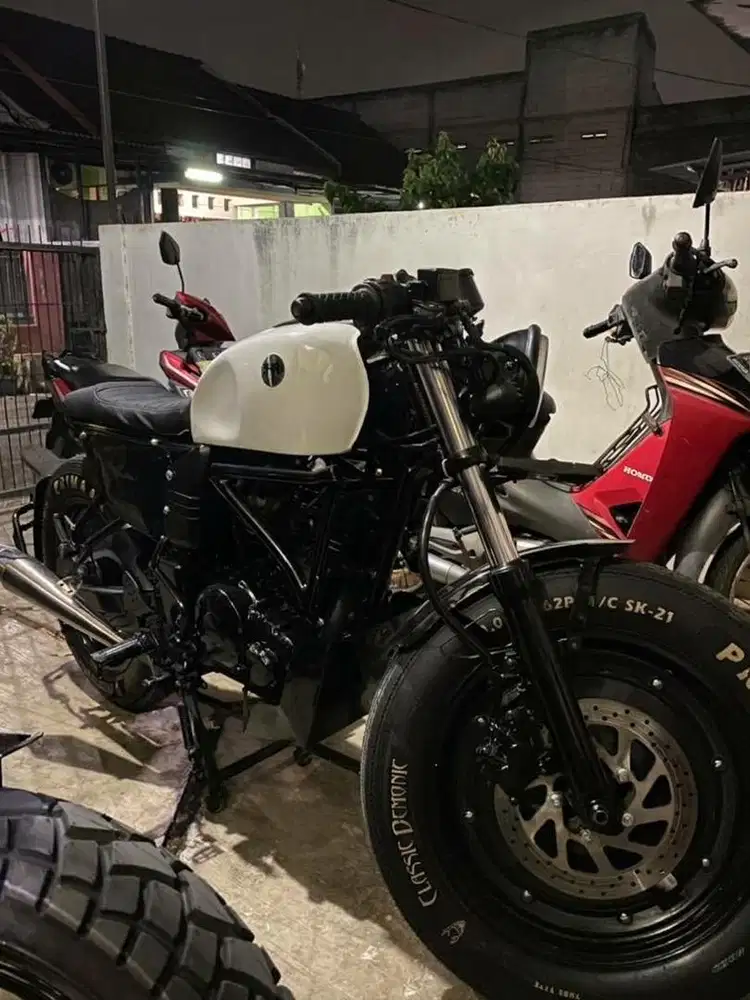 Custom Bike Caferacer Style Modif Rapi Siap Nongkrong