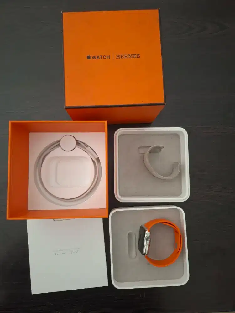 Apple watch hermes original prelove kondisi tidak nyala