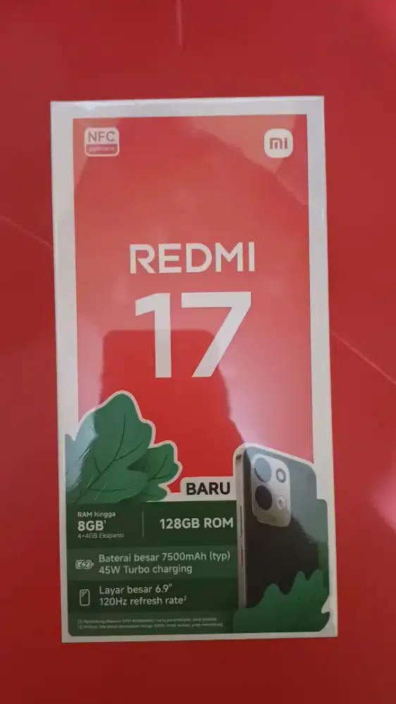 Xiaomi Redmi 17 8/128gb Baru