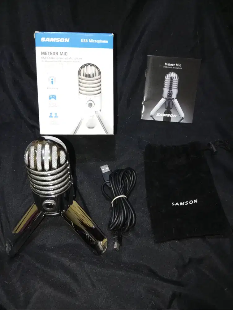 Mic USB Cardioid Samson Meteor