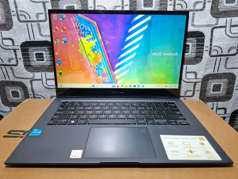 Laptop Asus VivoBook Go 14 Flip X360 Touchscreen garansi on sampe 2027