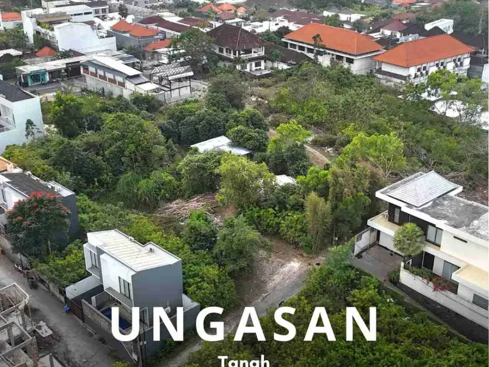Dijual Tanah Premium 908m2 di Ungasan Cocok Untuk Villa