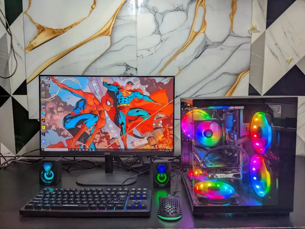 PC FULLSET GAMING EDITING BERGARANSI SIAP PAKAI TERMURAH
