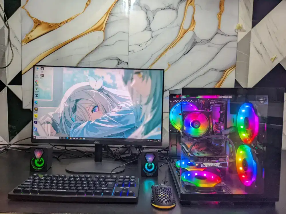 PC GAMING EDITING STREAMING FULLSET SIAP PAKAI BERGARANSI