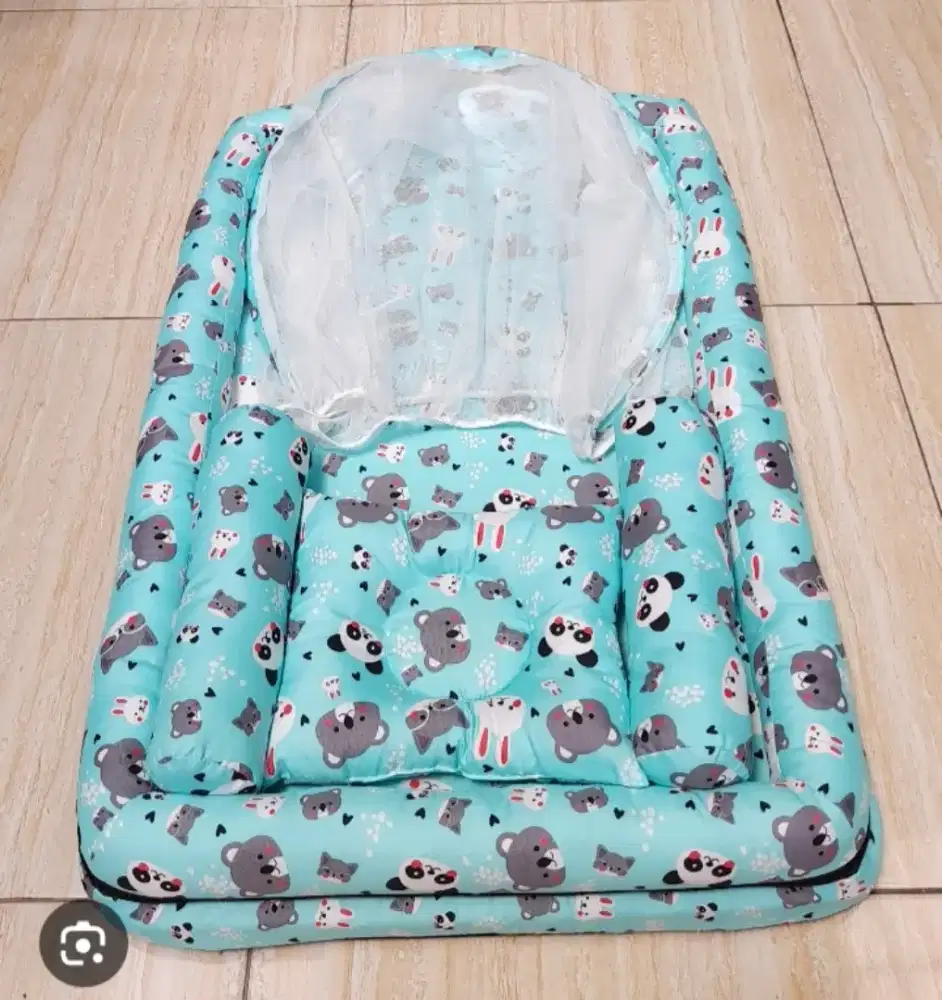 Kasur bayi kelambu