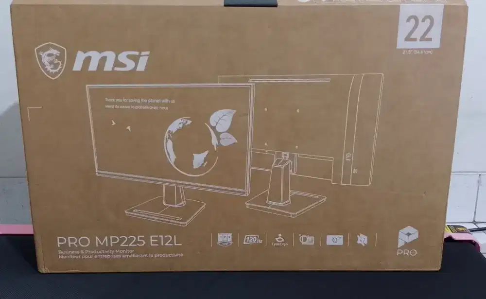 MONITOR MSI 22 INCH PRO MP225 E12L