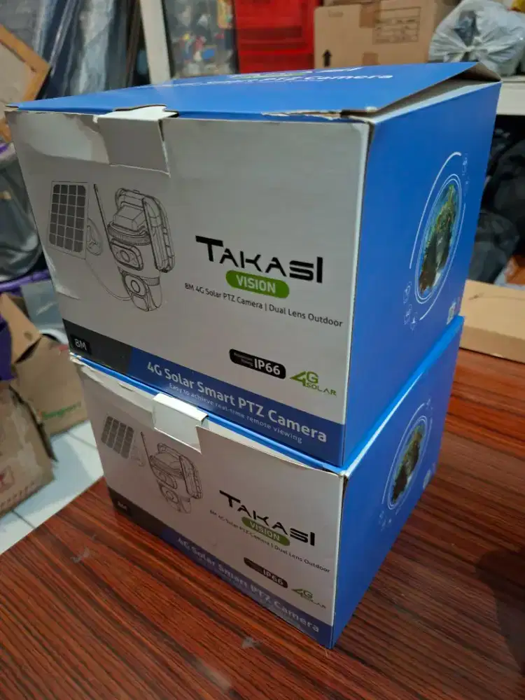 Takasi cctv 4g solar smart original