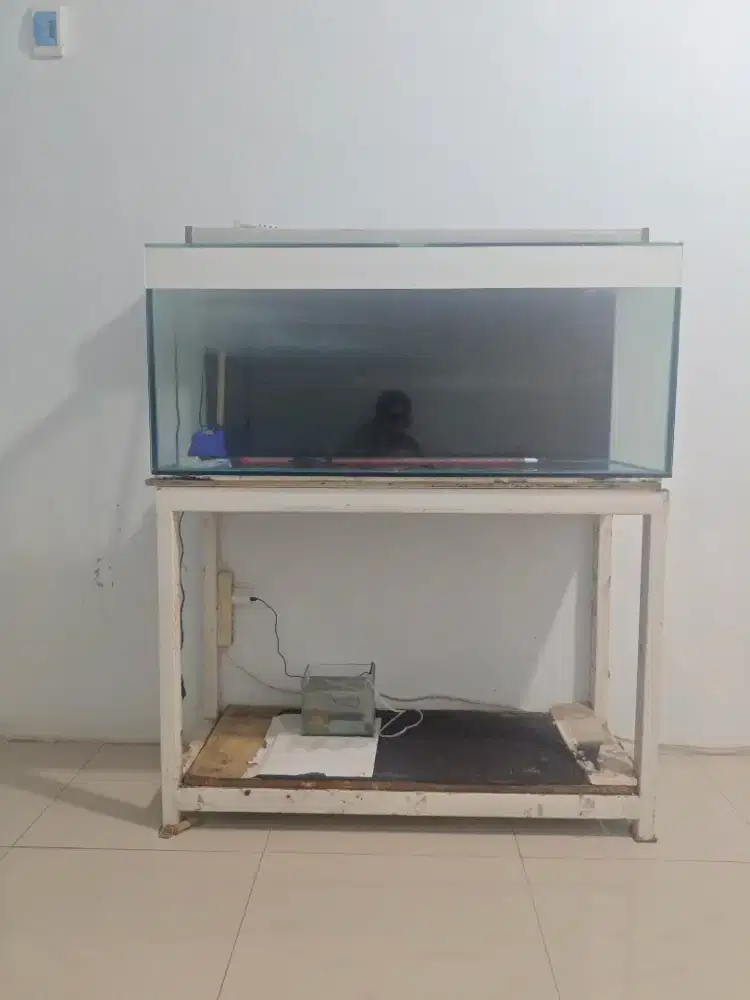 Jual akuarium 120x50x50 Fullset