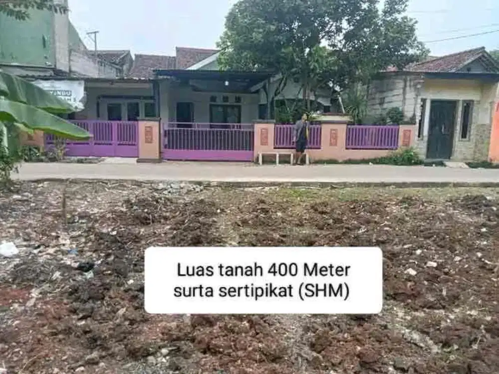 TANAH KEBUN MURAH SURAT SHM DEKET PERUMAHAN TELAGA KAHURIPAN