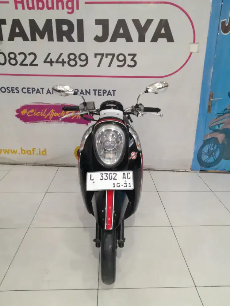 PLAT BARU HONDA SCOOPY ESP 2016