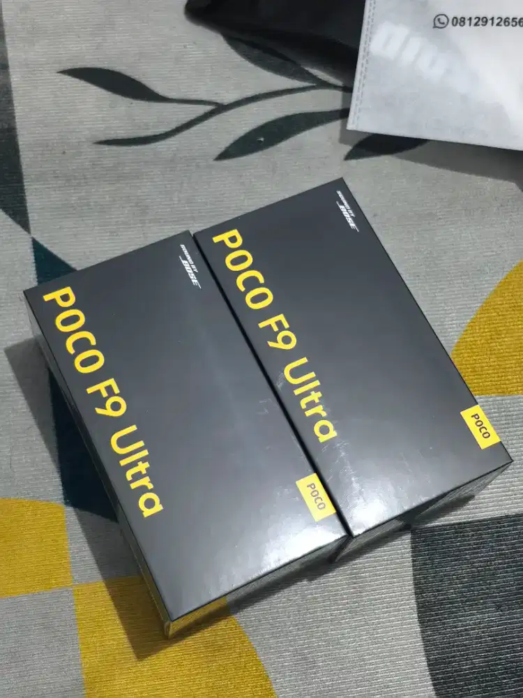 Poco F9 Ultra 16/512 new segel
