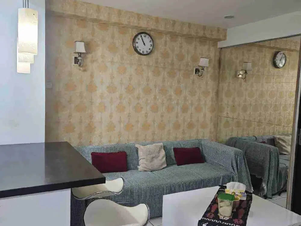 JUAL CEPAT APARTEMEN TYPE 2BR FULL FURNISHED SIAP HUNI DI PANCORAN RIVERSIDE, JAKARTA SELATAN