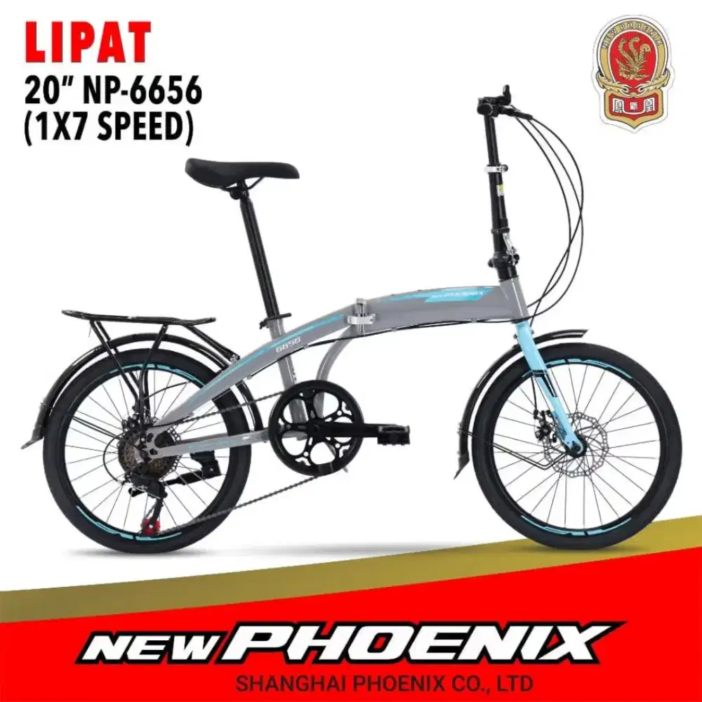 Sepeda lipat New Phoenix 20 inch