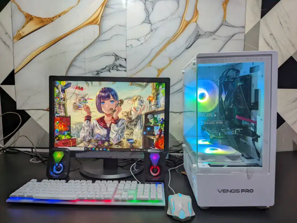 PC FULLSET GAMING EDITING BERGARANSI SIAP PAKAI