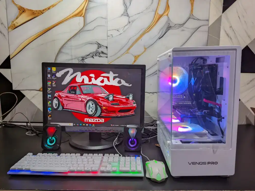 PC FULLSET GAMING EDITING BERGARANSI SIAP PAKAI