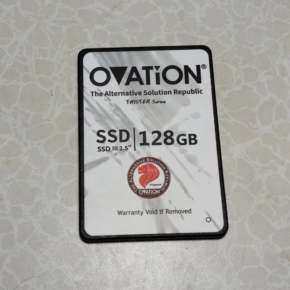OVATION SSD 128GB Sata III 2.5inch