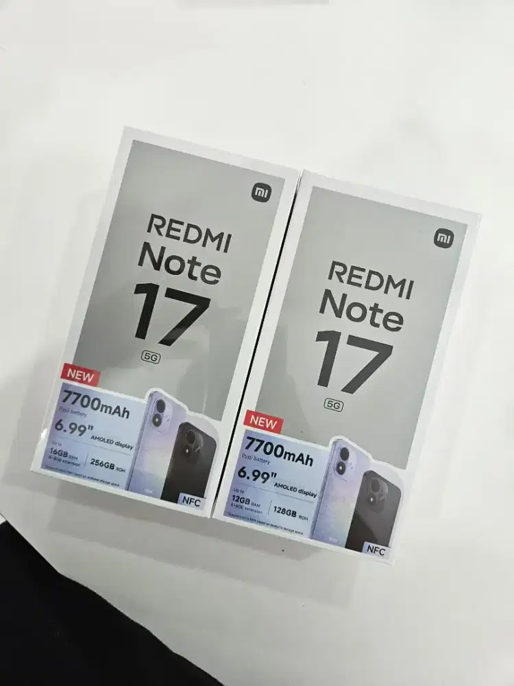 REDMI NOTE 17 5G 6/128 GB NEW