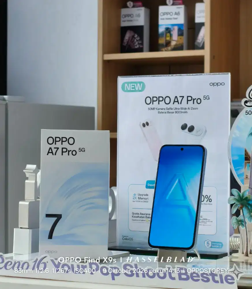 OPPO A7 PRO 5G *18GB /256GB PROMO ANGSURAN TANPA BI CHECK