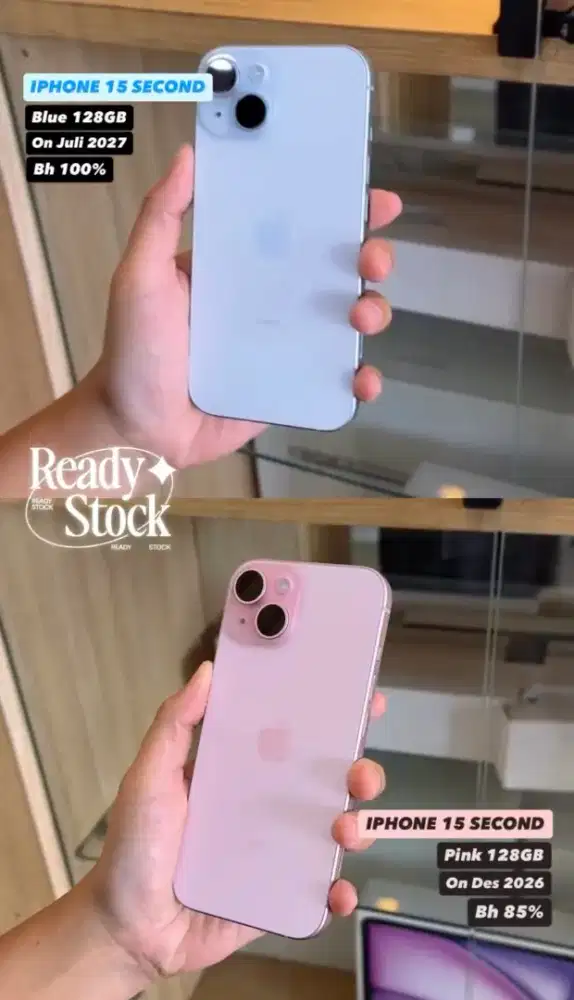 Iphone 15 second ibox 128gb cicilan Bunga 0% DP 0% Cukup KTP