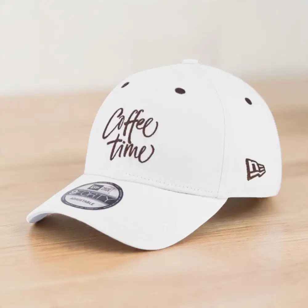 Topi Caps Hat NE Newera New Era Coffee Time Authentic Original