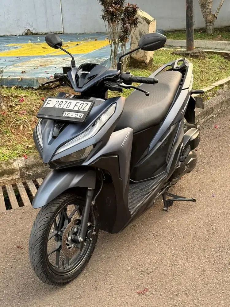 Honda Vario 125 CBS ISS Thn 2019 Blue Matte Mulus