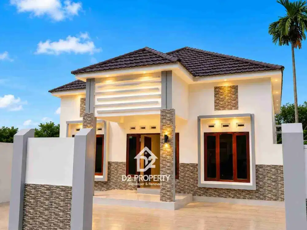 RUMAH MEWAH SIAP BANGUN, MINIMALIS DAN BEBAS BANJIR, BANJARBARU KALSEL
