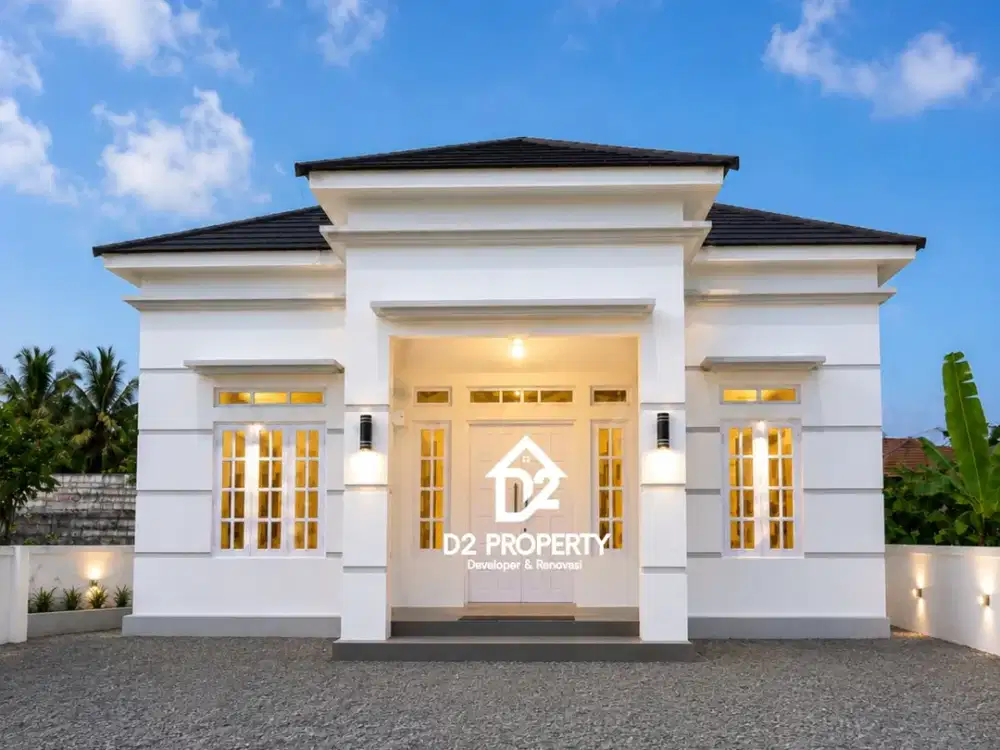 RUMAH MEWAH HARGA MURAH, SIAP BANGUN DILOKASI STRATEGIS BEBAS BANJIR