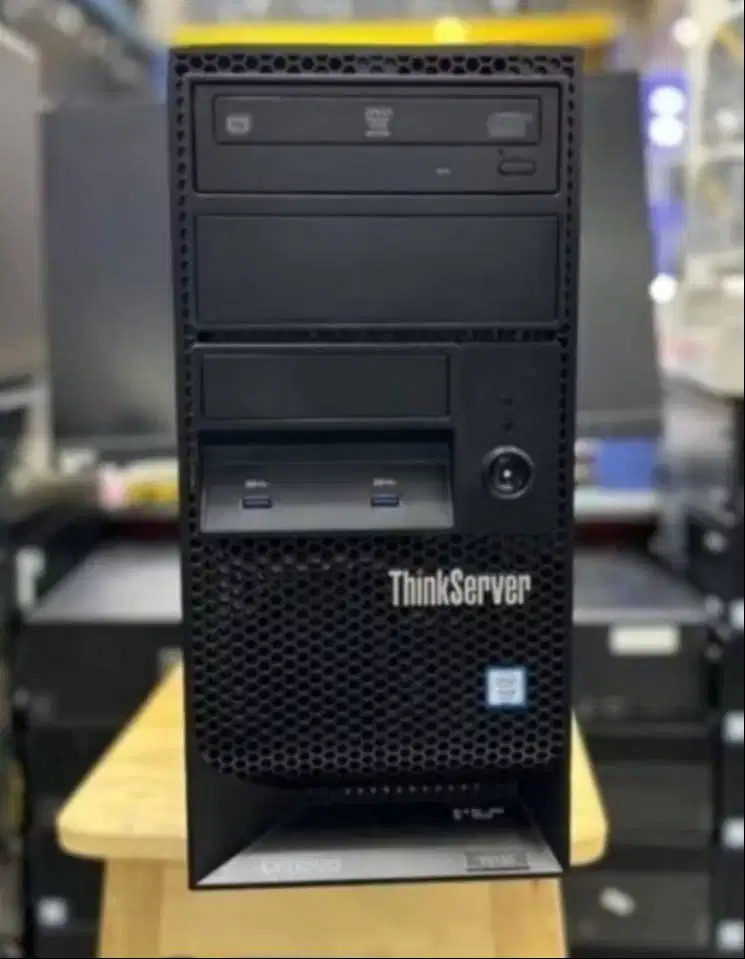 Pc server UNBK workstation LENOVO ST 150 xeon quadcore ram 8gb 256gb