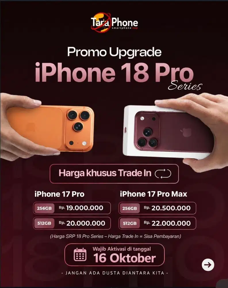 PO iphone 18 pro series