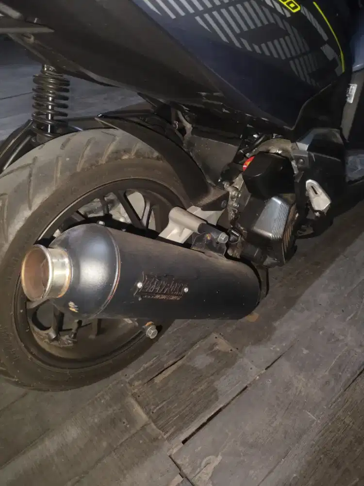 Knalpot STDRacing Vario160 - Nego