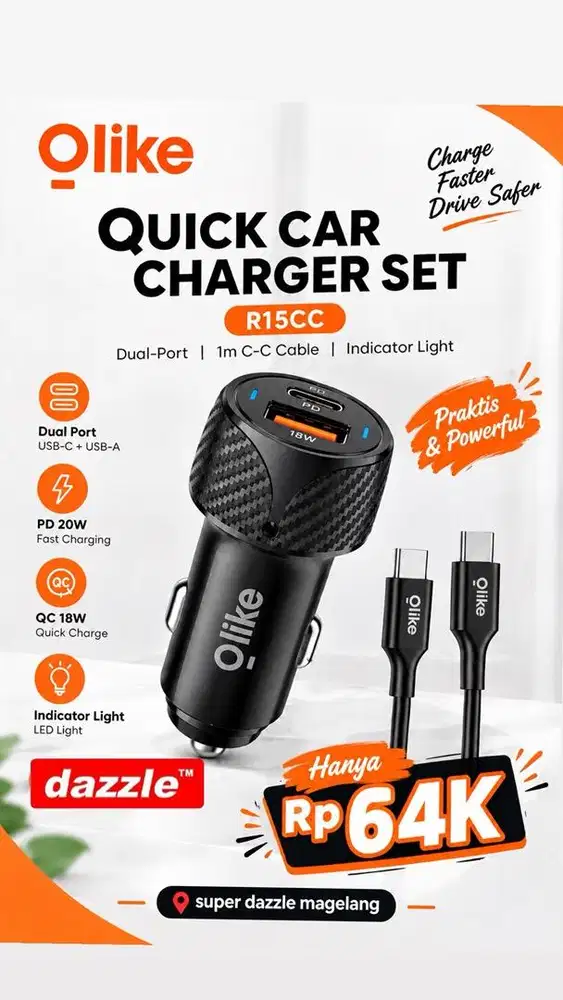 Saver olike R 15 cc black