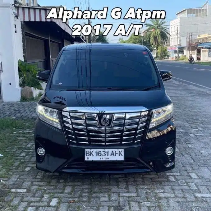 Toyota Alphard G atpm 2017 A/T