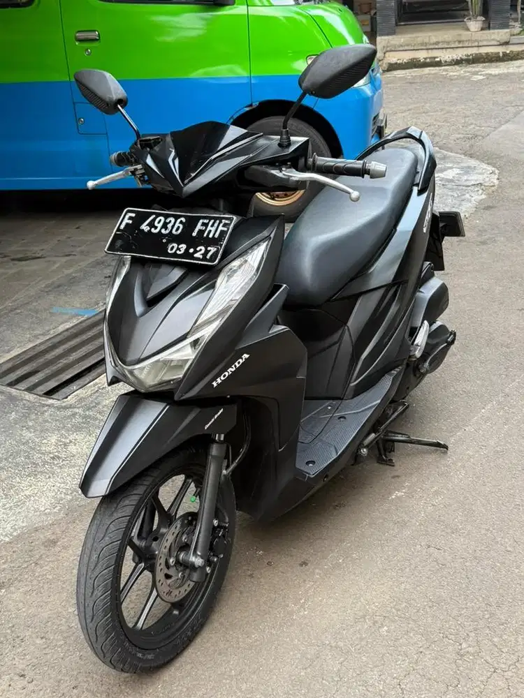 Honda Beat Deluxe Thn 2022 Hitam Mulus