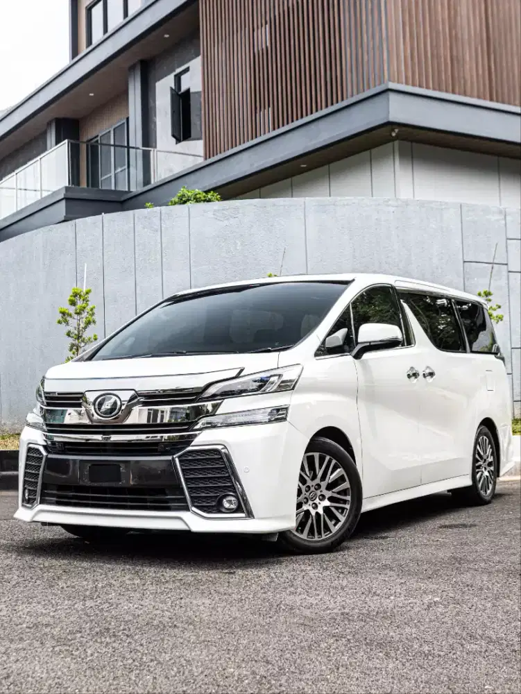 Toyota Vellfire G 2.5 TSS FACELIFT Hitam 2021 TOYOTA SENSING TSS