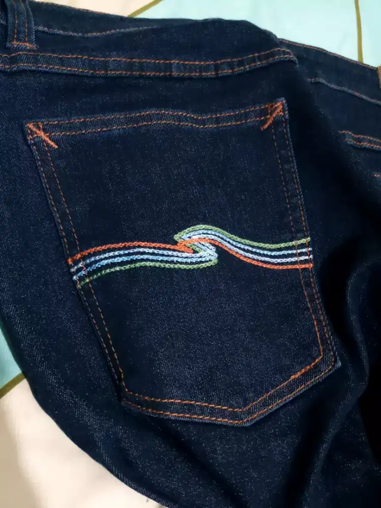 NUDIE Jeans Likenew Lv Louis Vuitton Gucci Burberry Hermes Rolex Bally