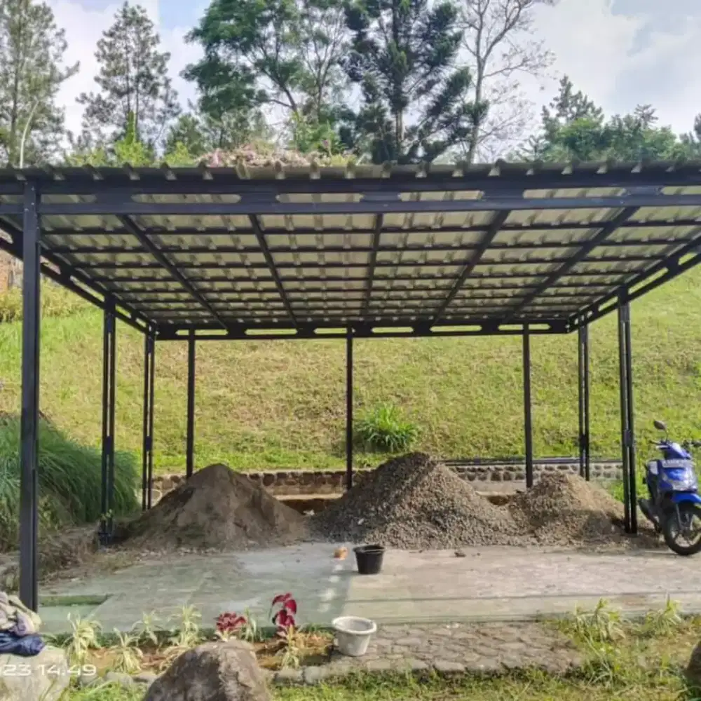 Jasa pemasangan kanopi baja ringan